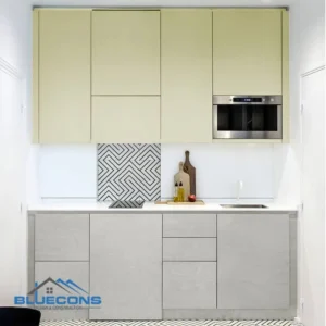 Hệ Tủ Bếp Gỗ MDF Cao Cấp TB009